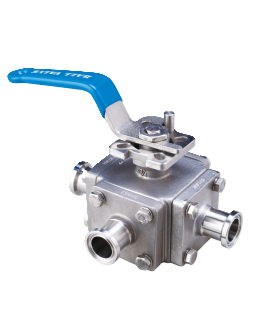 Valtec_V-3WAY-SAN_Sanitary Multiport Ball Valve